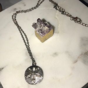 Sand dollar necklace